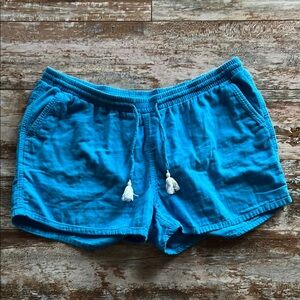 Old Navy Blue Athletic Shorts with Elastic Waistband